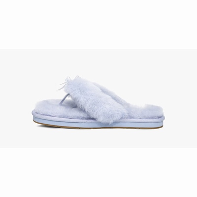 Chinelos UGG Fluff III Mulher Ciano | PT-IVLXQ